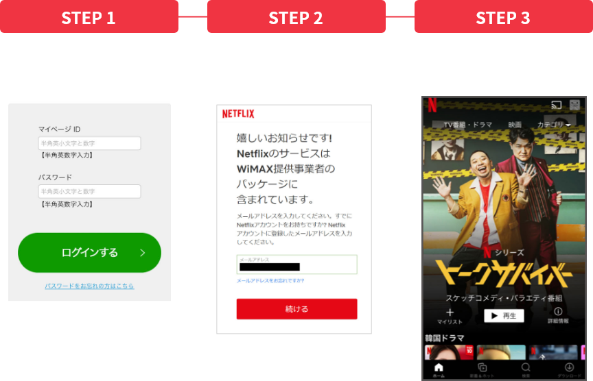申し込み後ご利用方法